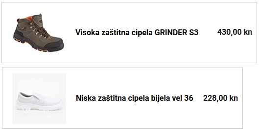 zaštitna cipela GRINDER