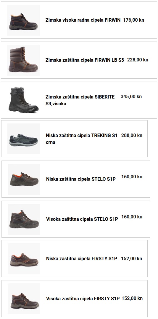 zaštitna cipela STELO
